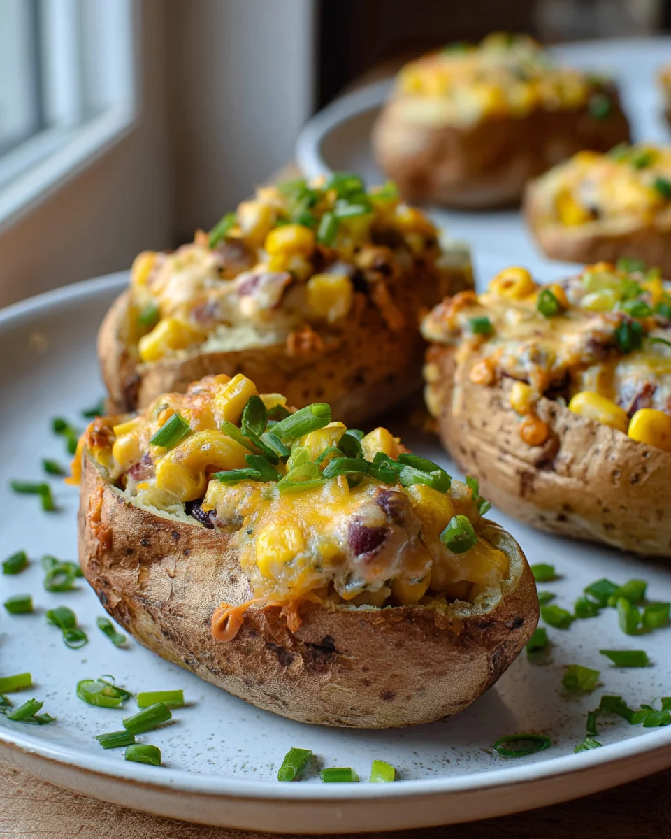 Leckere Gefüllte Ofenkartoffeln Vegan & Glutenfrei Rezept