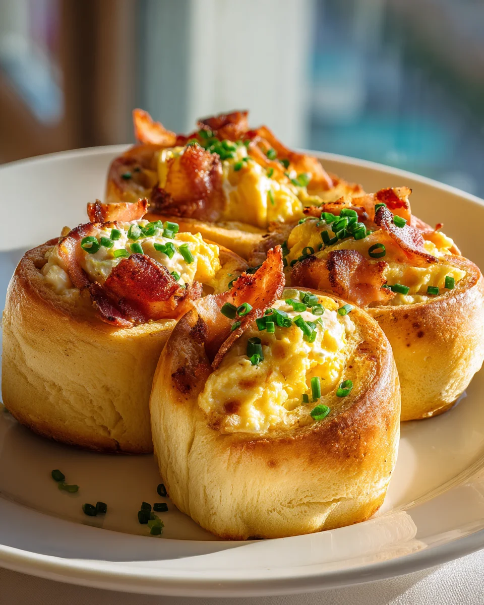 Dein Morgenhit: Fruehstuecksrollen mit Ruehrei & Beef Bacon