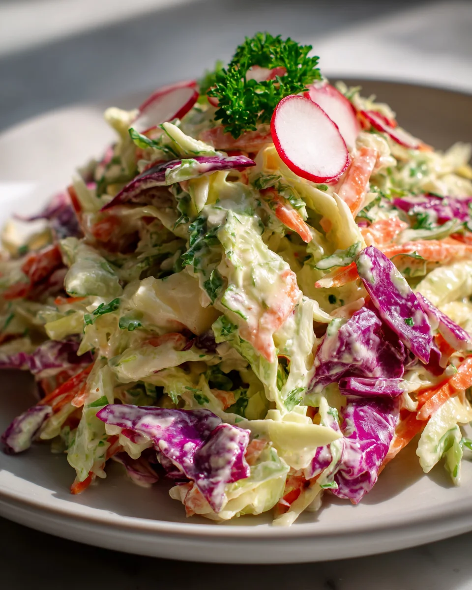 Coleslaw Krautsalat mit cremigem Dressing – Genuss pur!
