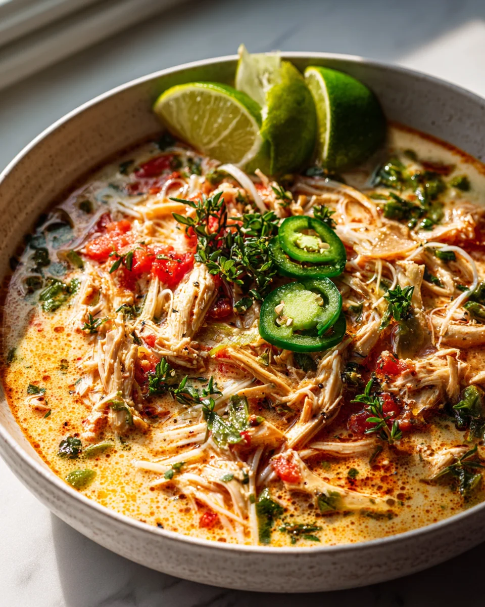 Scharfe Hühnersuppe Rezept: Wärmend & würzig genießen!