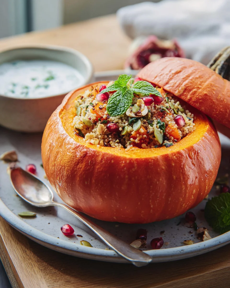 Gefüllter Kürbis Vegetarisch: Einfach, Lecker & Gesund!