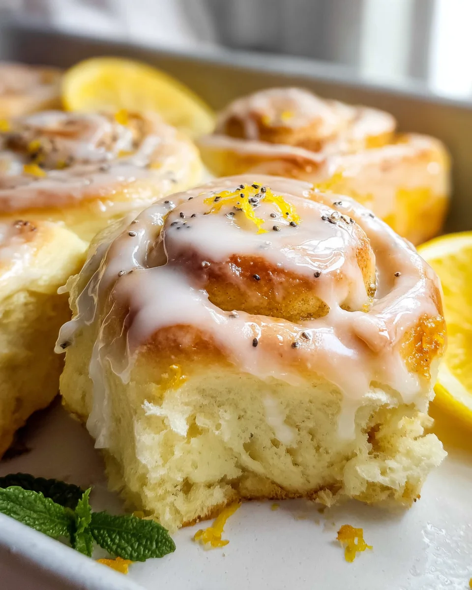 Saftige Lemon Rolls – Ein erfrischendes Rezept zum Genießen!