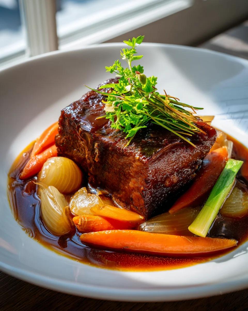 Zarte Französisch Geschmorte Rippchen Rezept – Dein Festessen