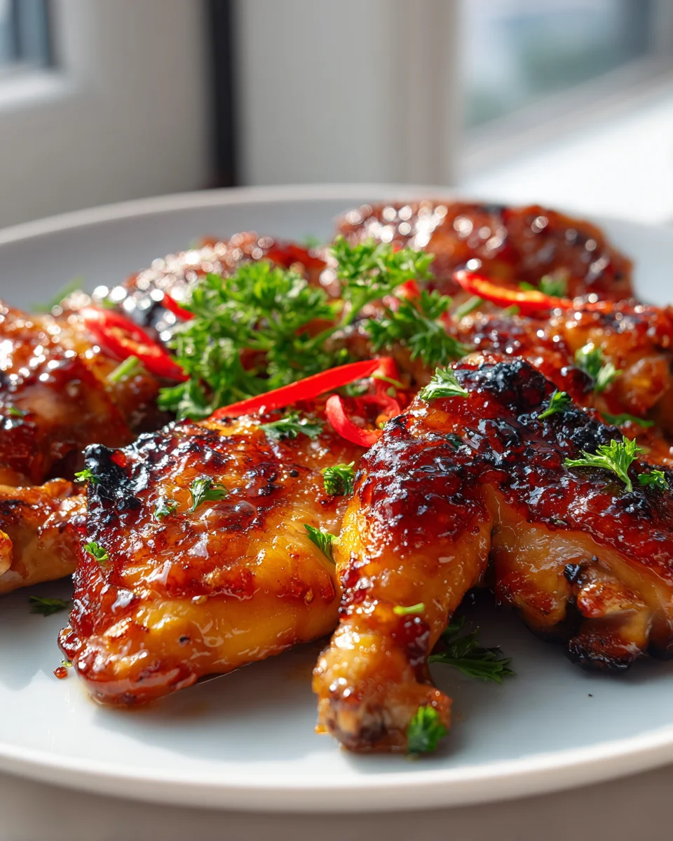 Knuspriges Hot Honey Chicken aus dem Ofen: Schnell & Lecker