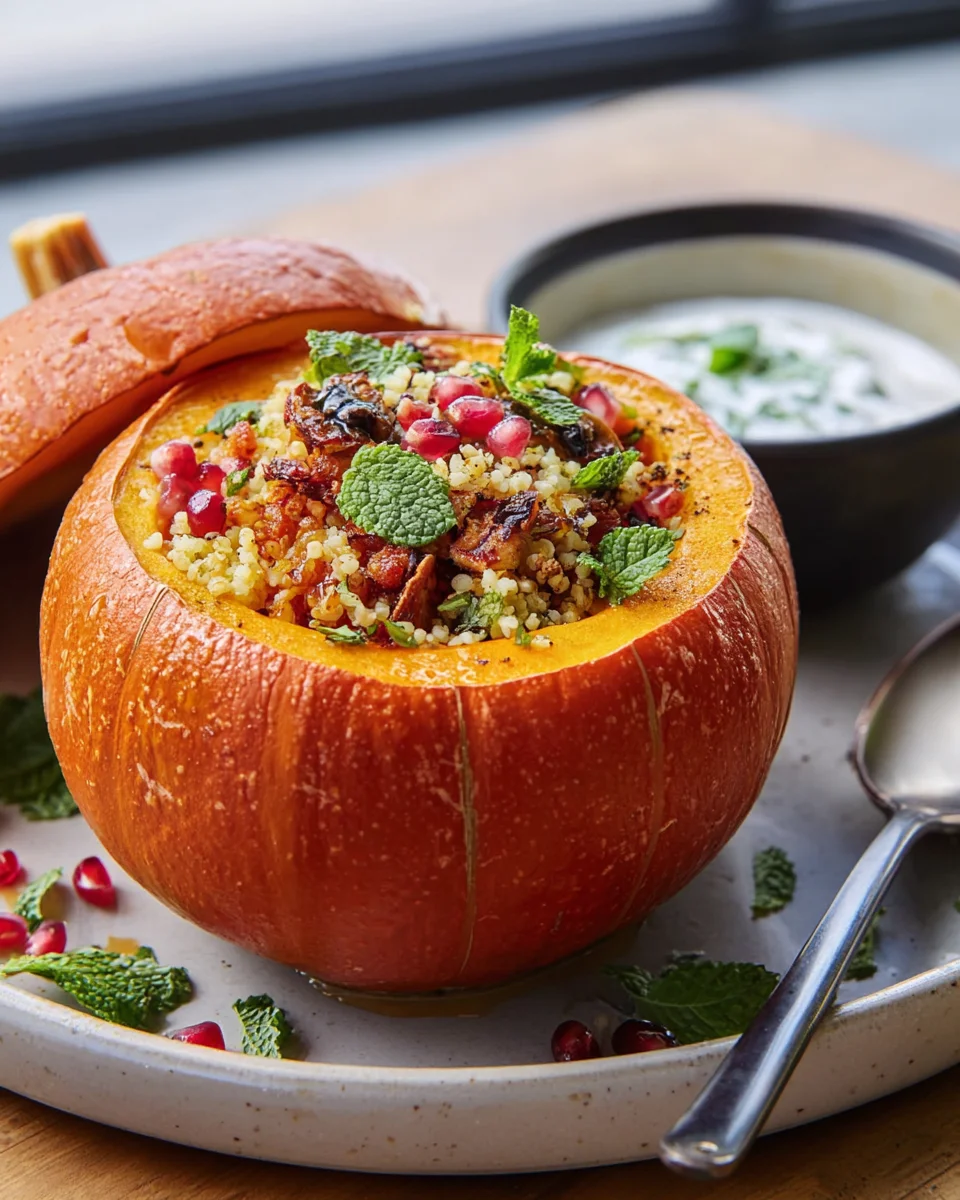 Gefüllter Kürbis Vegetarisch: Einfach, Lecker & Gesund!