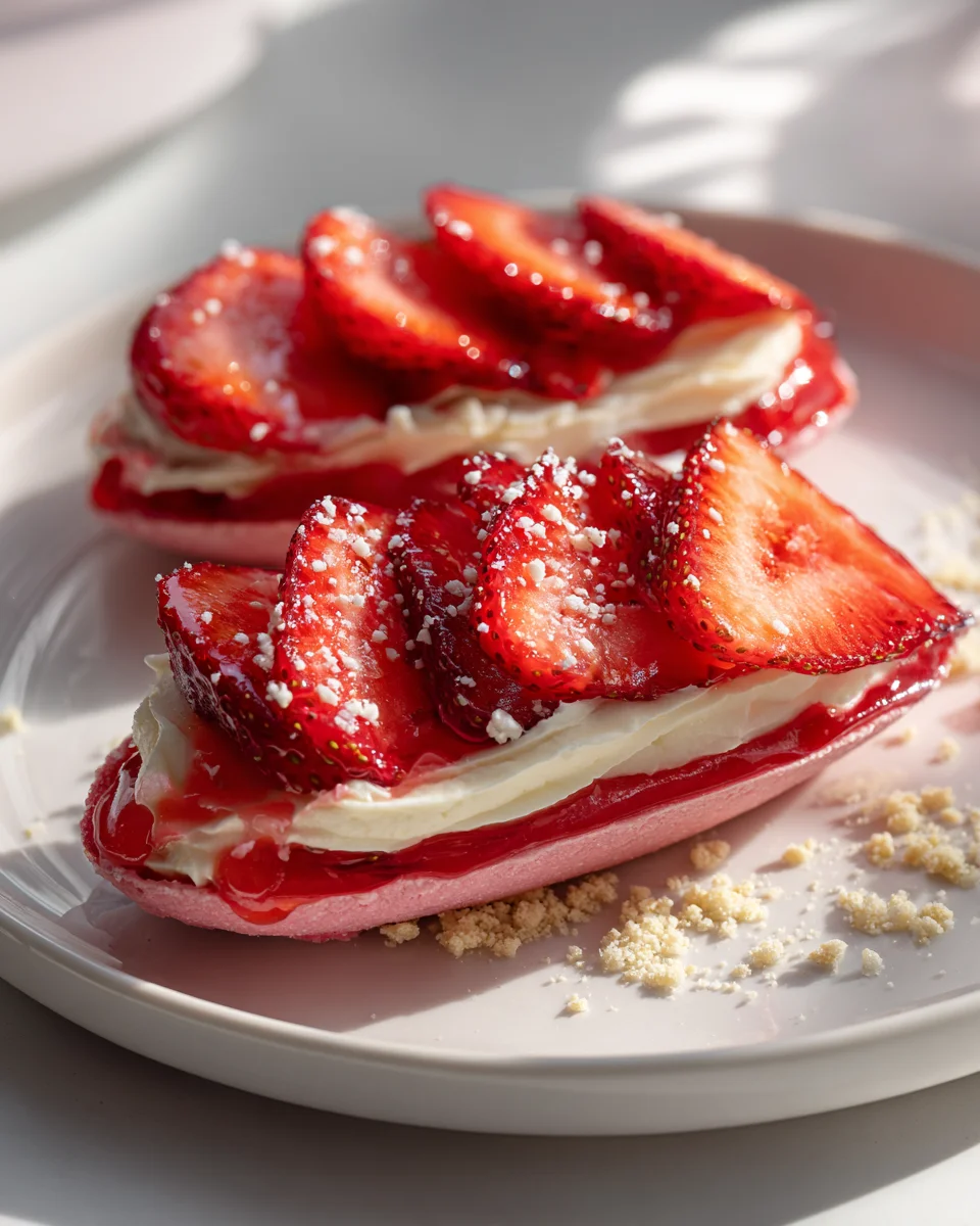 Strawberry Cookie Boats Rezept: Fruchtig, süß & unwiderstehlich