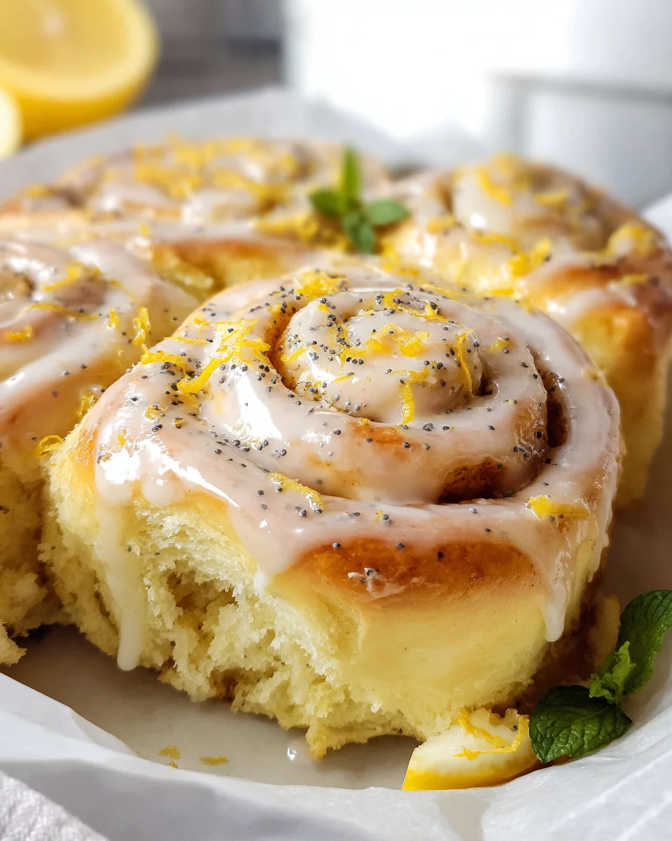 Saftige Lemon Rolls – Ein erfrischendes Rezept zum Genießen!