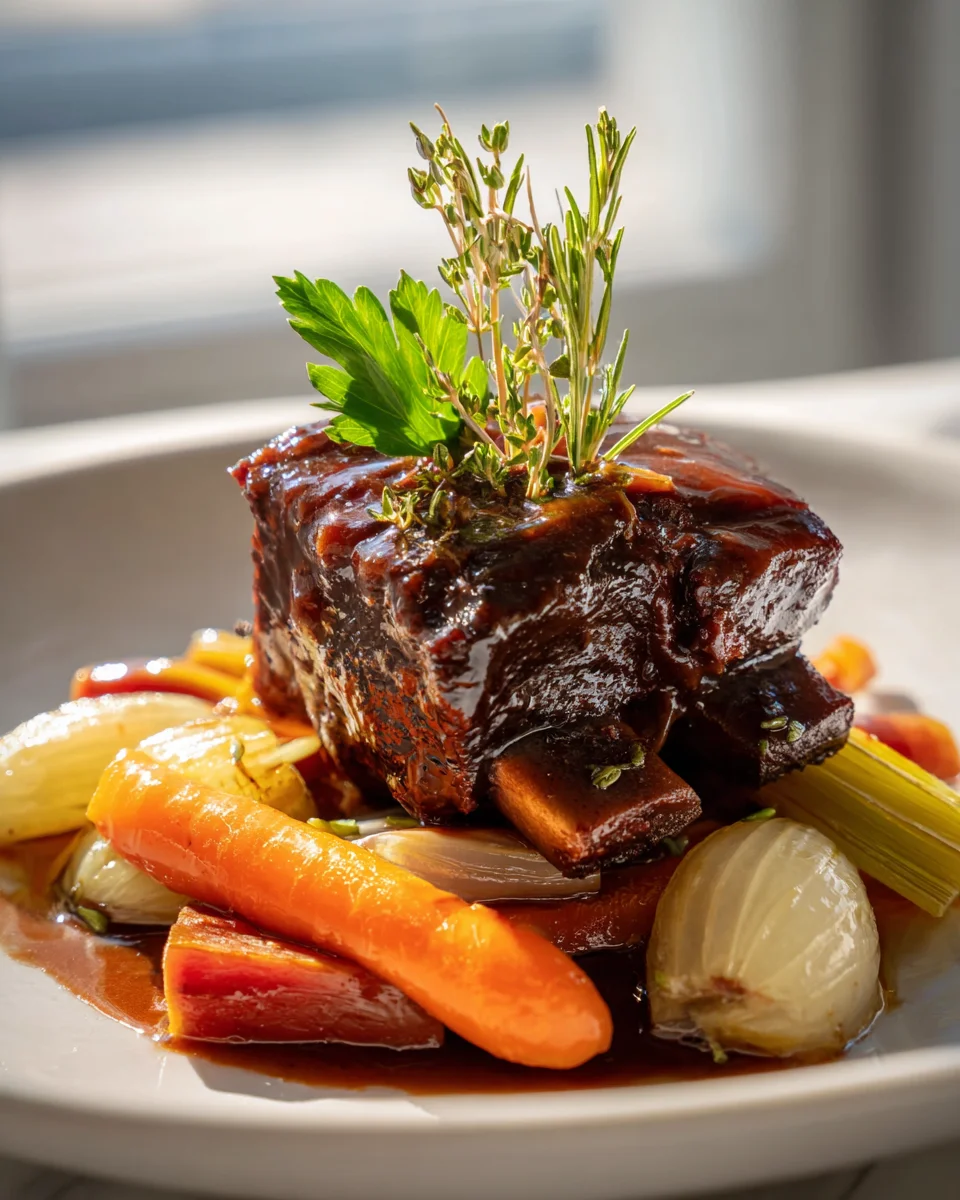 Zarte Französisch Geschmorte Rippchen Rezept – Dein Festessen