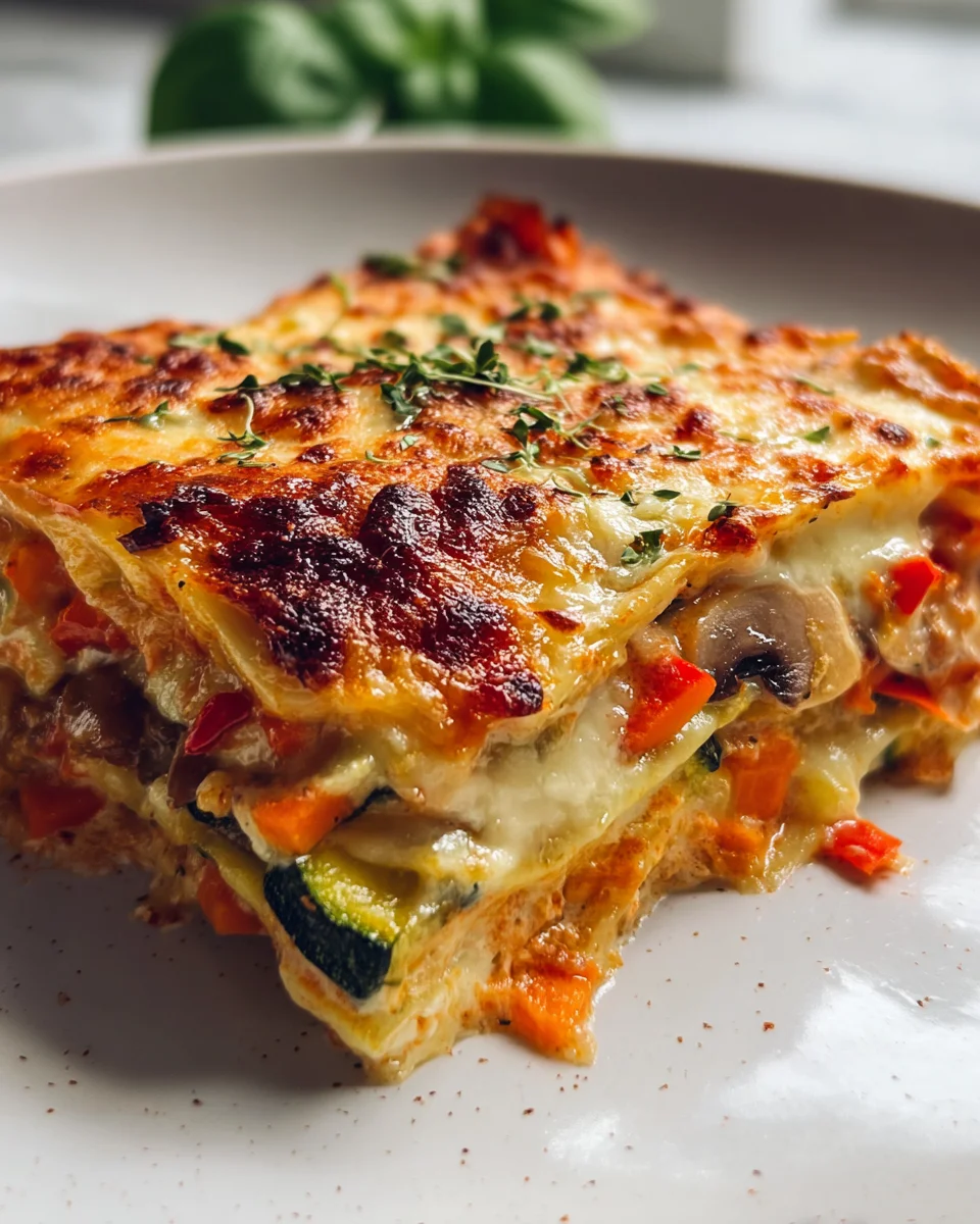 Leckere Gemüselasagne – gesund und einfach zubereitet!