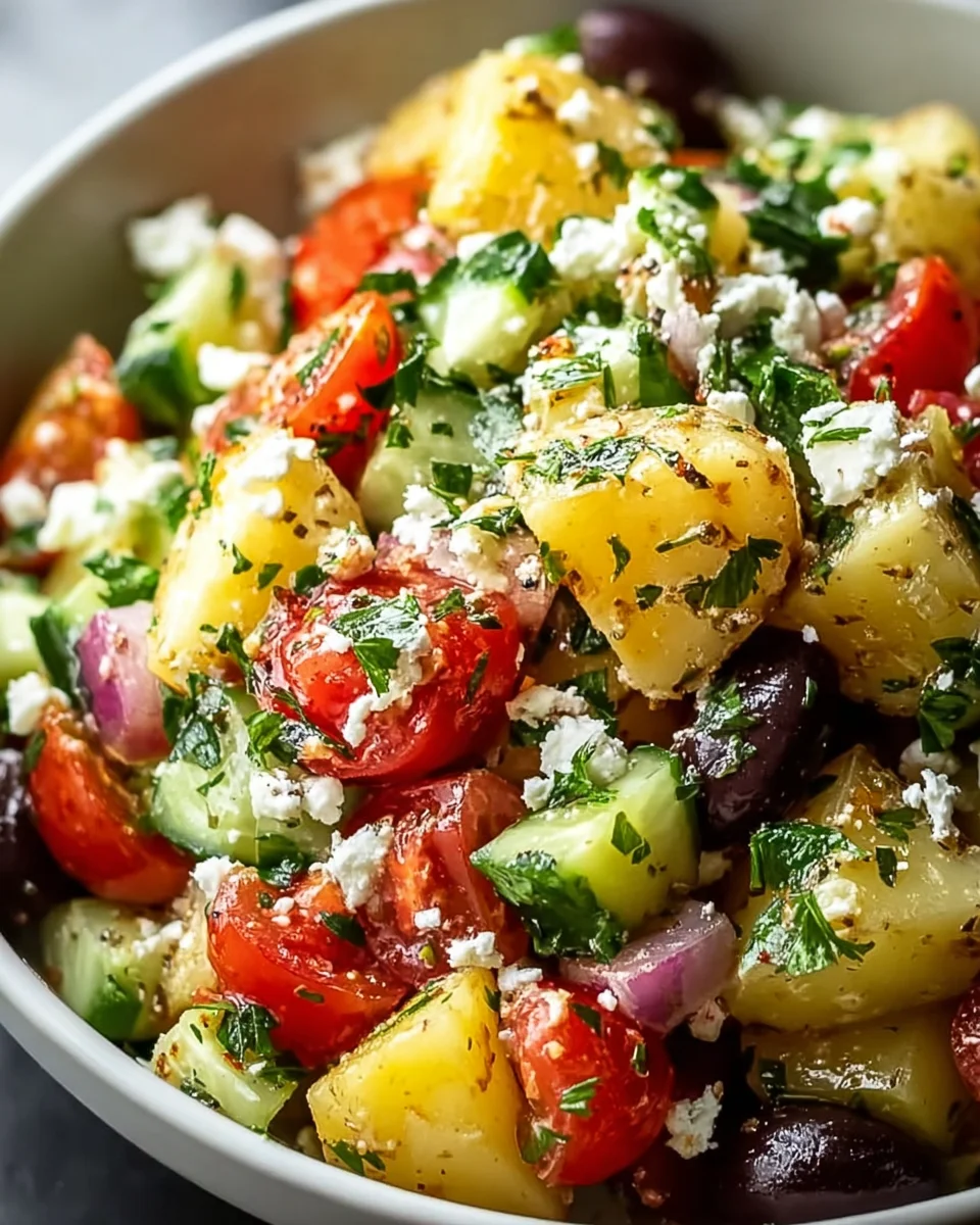 Köstlicher Türkischer Kartoffelsalat: Ein einfaches Rezept!