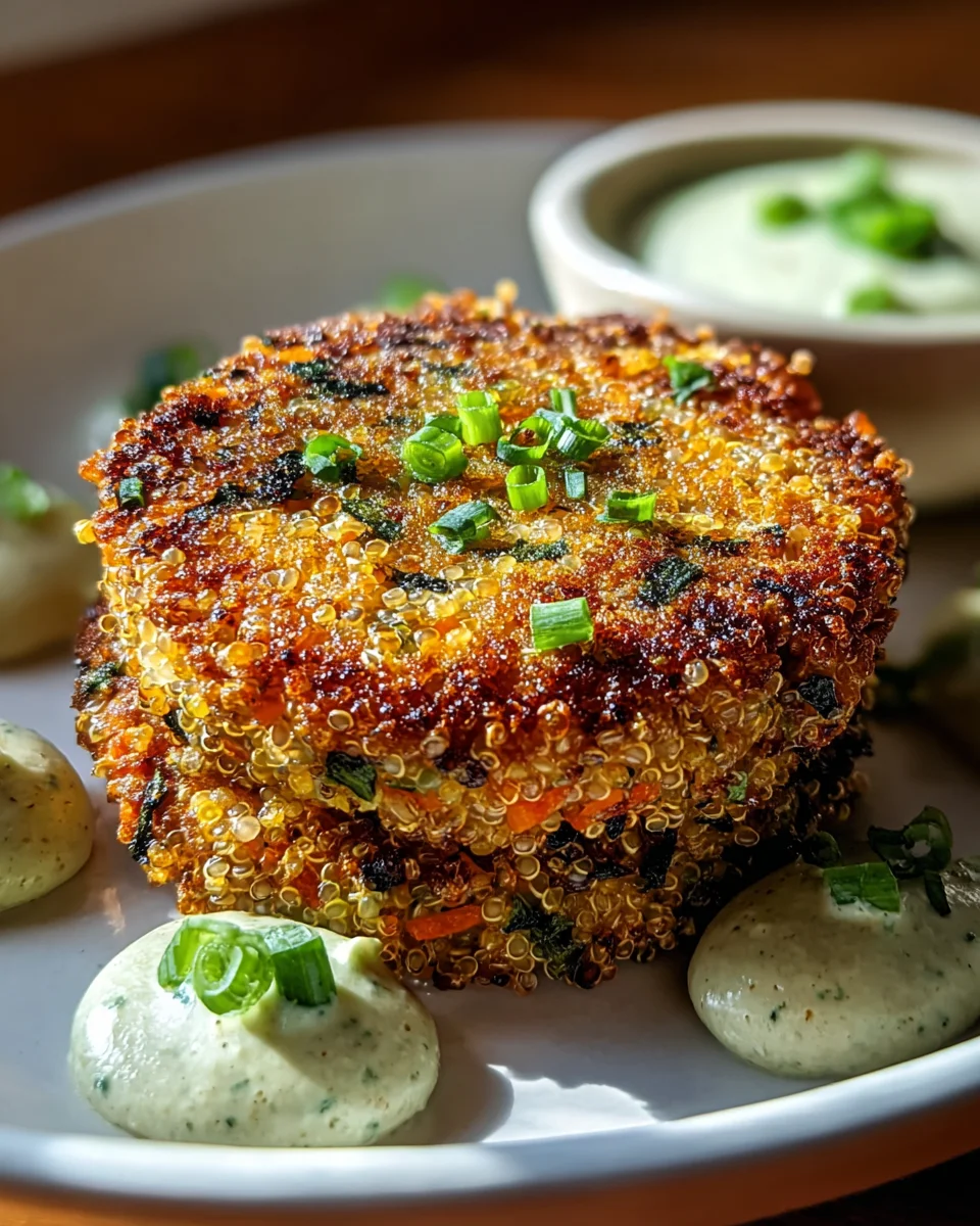 Crunchy Quinoa Veggie Patties – Knusprige Rezeptidee für Veggies