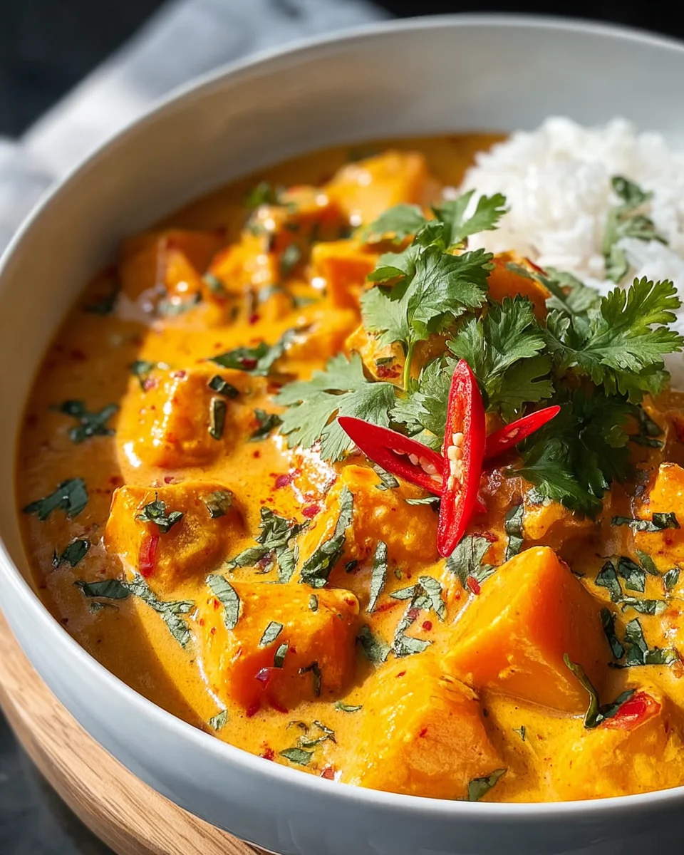 Kürbis Curry mit Kokosmilch – Perfektes Rezept für jeden Anlass