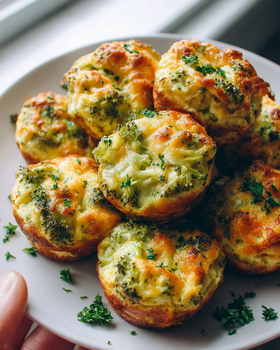 Käse-Brokkoli Snack Bites: Gesunde, leckere Häppchen genießen!