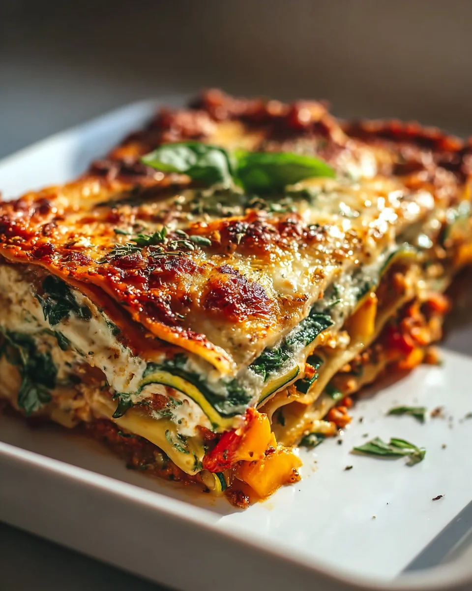 High Protein Veggie Lasagna - Gesundes, leckeres Rezept genießen!