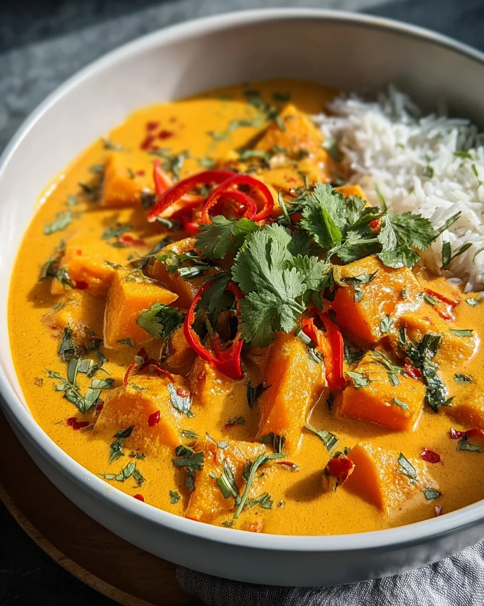 Kürbis Curry mit Kokosmilch – Perfektes Rezept für jeden Anlass