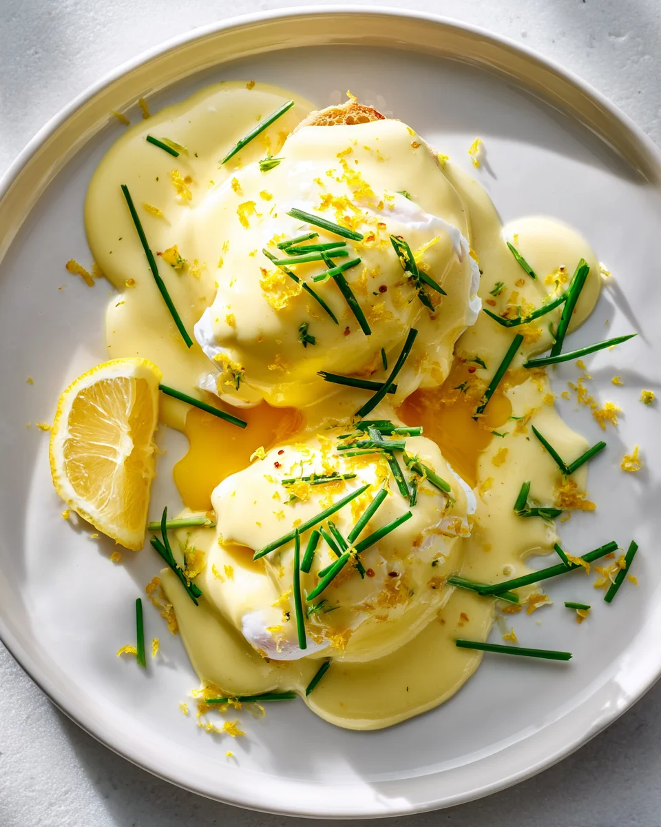 Leichte Hollandaise Sauce mit Joghurt und Zitrone genießen