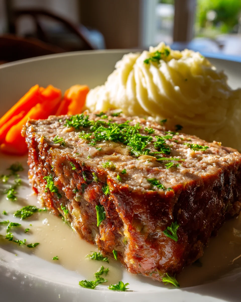 Omas herzhaft-saftiger Hackbraten Genuss