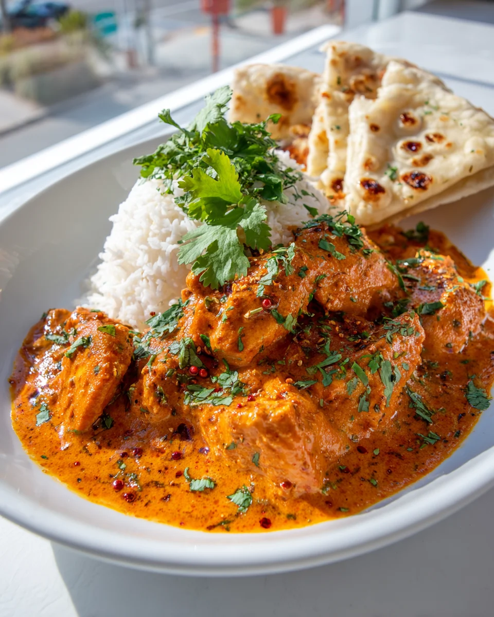 Sahniges Butter Chicken wie im Restaurant